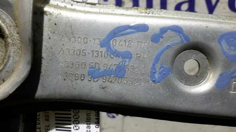 Elevalunas Delantero Derecho para Opel Astra H Ber.