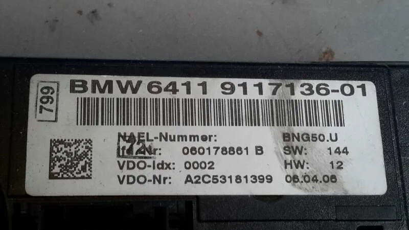 Mando Climatizador para Bmw Serie 3 Berlina (E90)