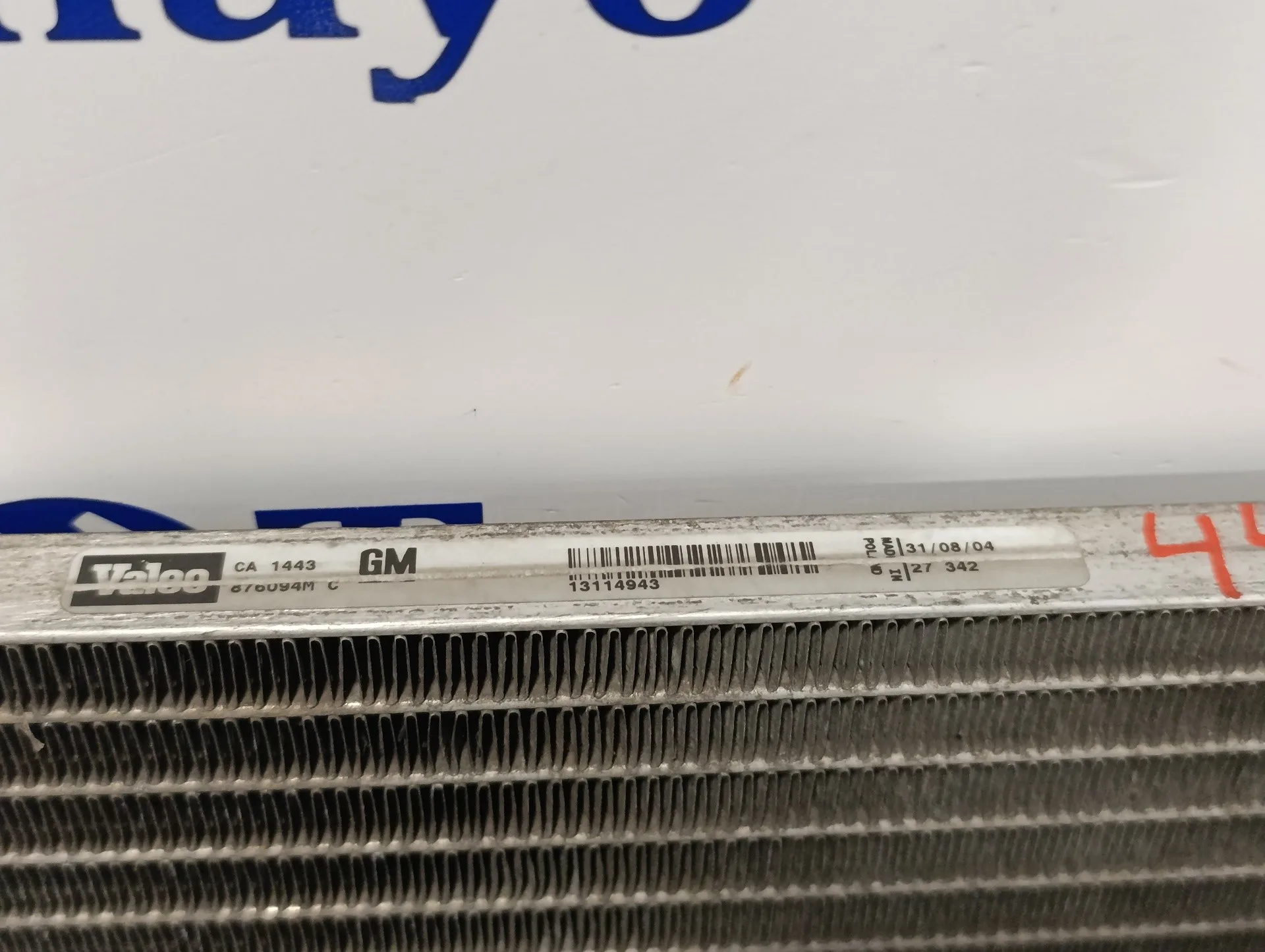 Condensador / Radiador Aire Acondicionado para Opel Vectra C Berlina