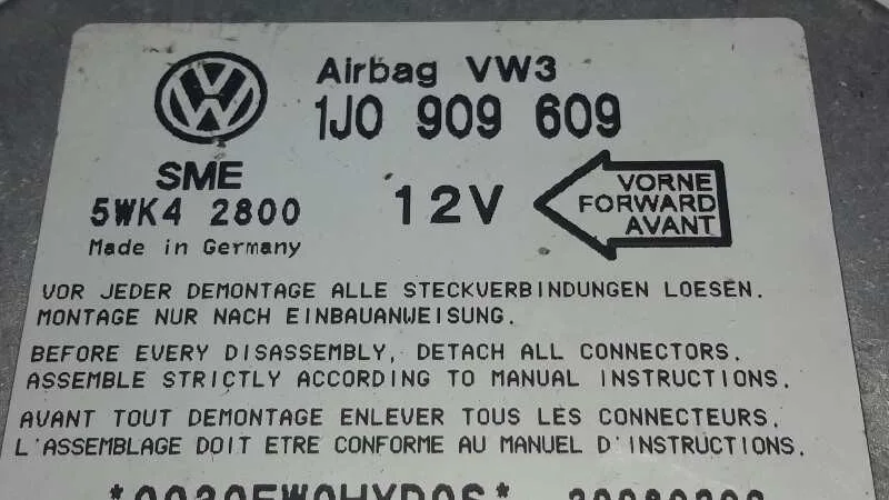 Centralita Airbag para Volkswagen Golf Iv Berlina (1J1)