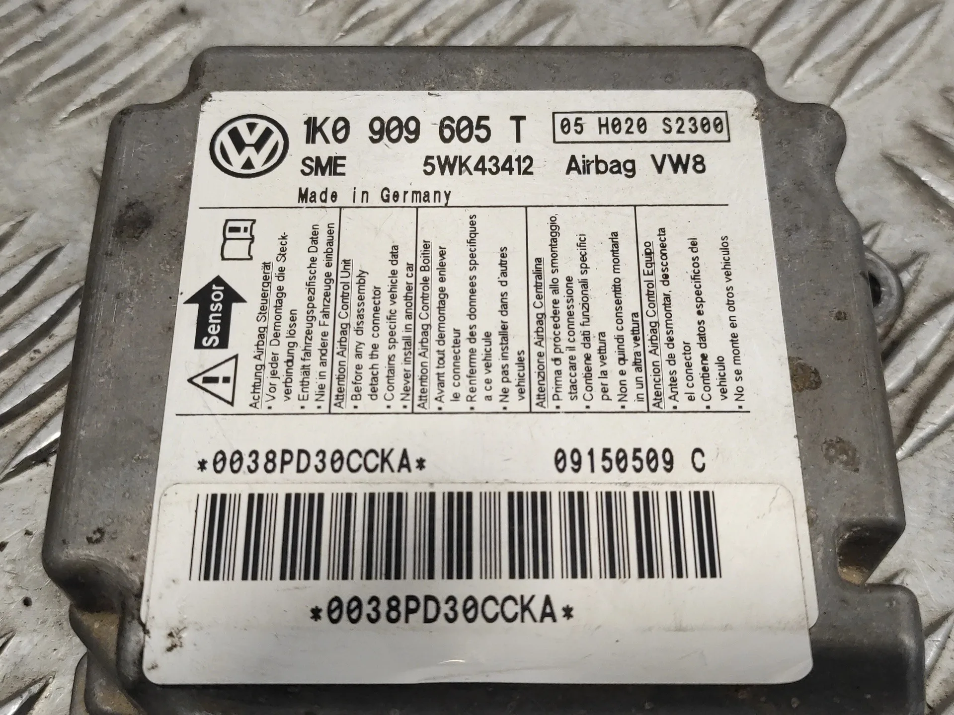 Centralita Airbag para Seat Altea Xl (5P5)