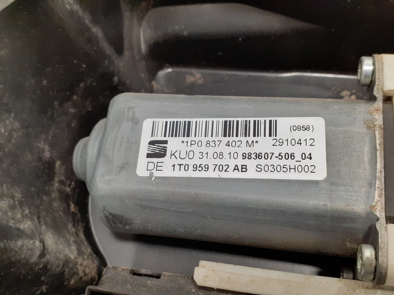 Elevalunas Delantero Derecho para Seat Leon (1P1)