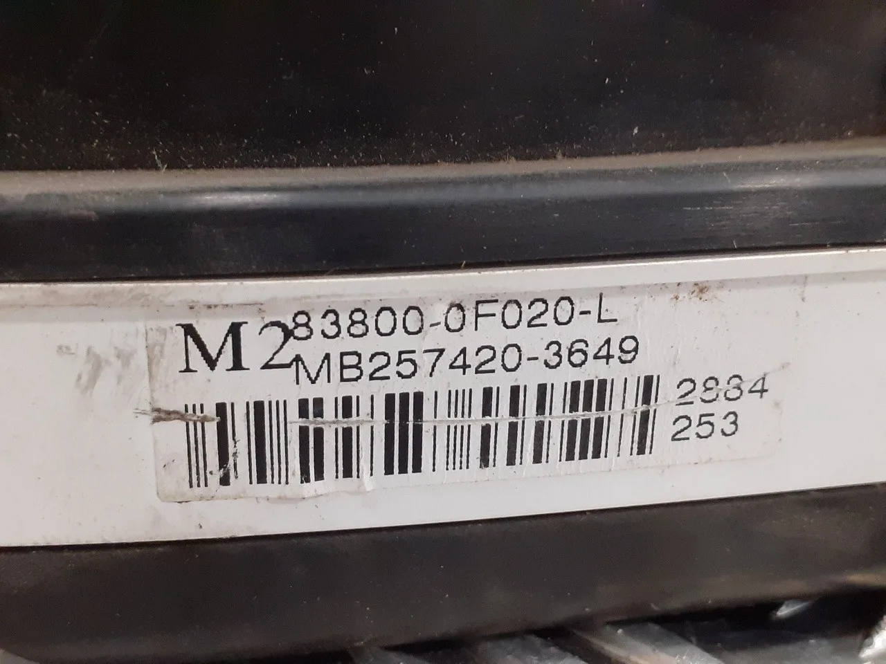 Cuadro Instrumentos para Toyota Corolla Verso (R1)
