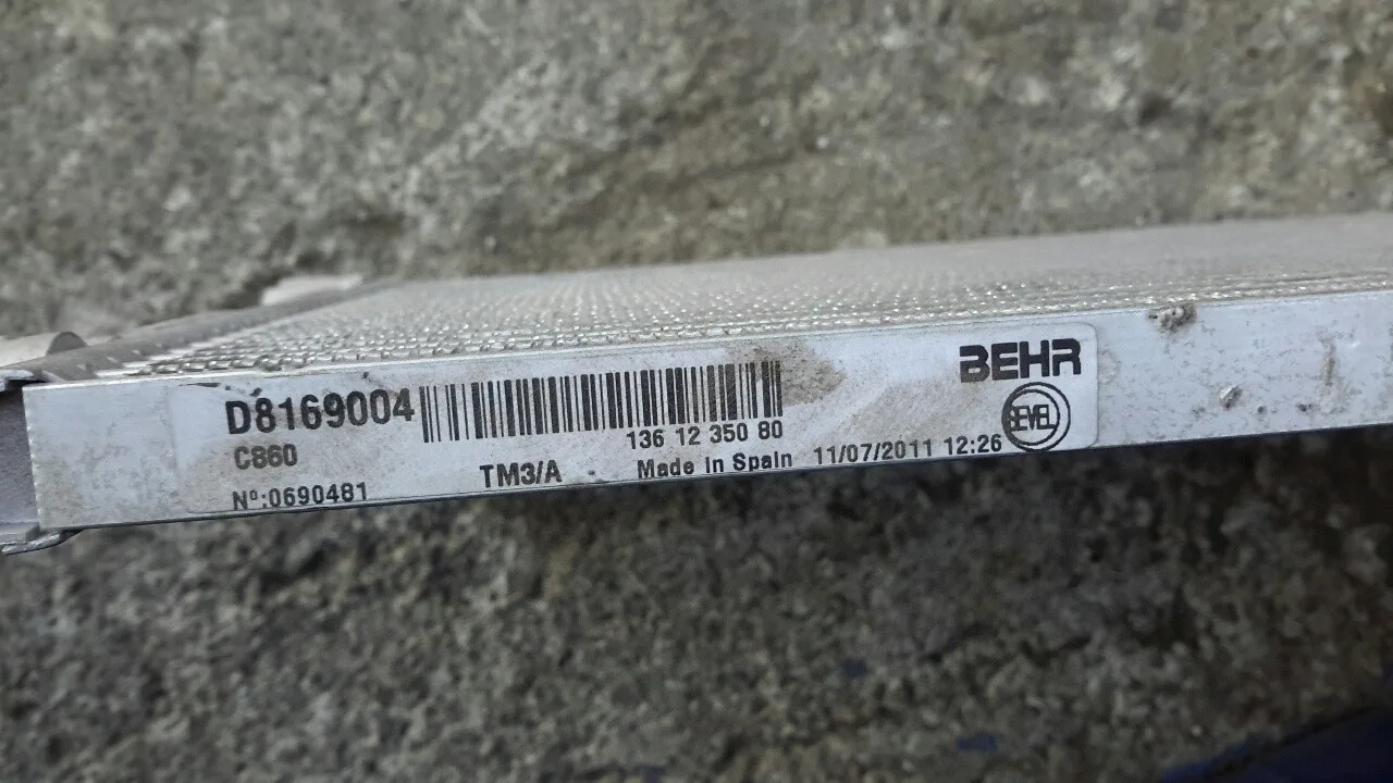 Condensador / Radiador Aire Acondicionado para Fiat Ducato Maxi Caja Abierta (09.2006 =>)