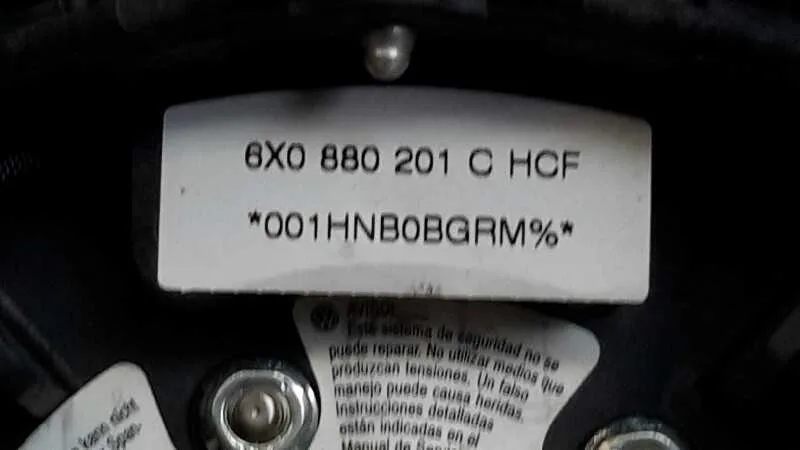Airbag Delantero Izquierdo para Volkswagen Polo Berlina (6N2)