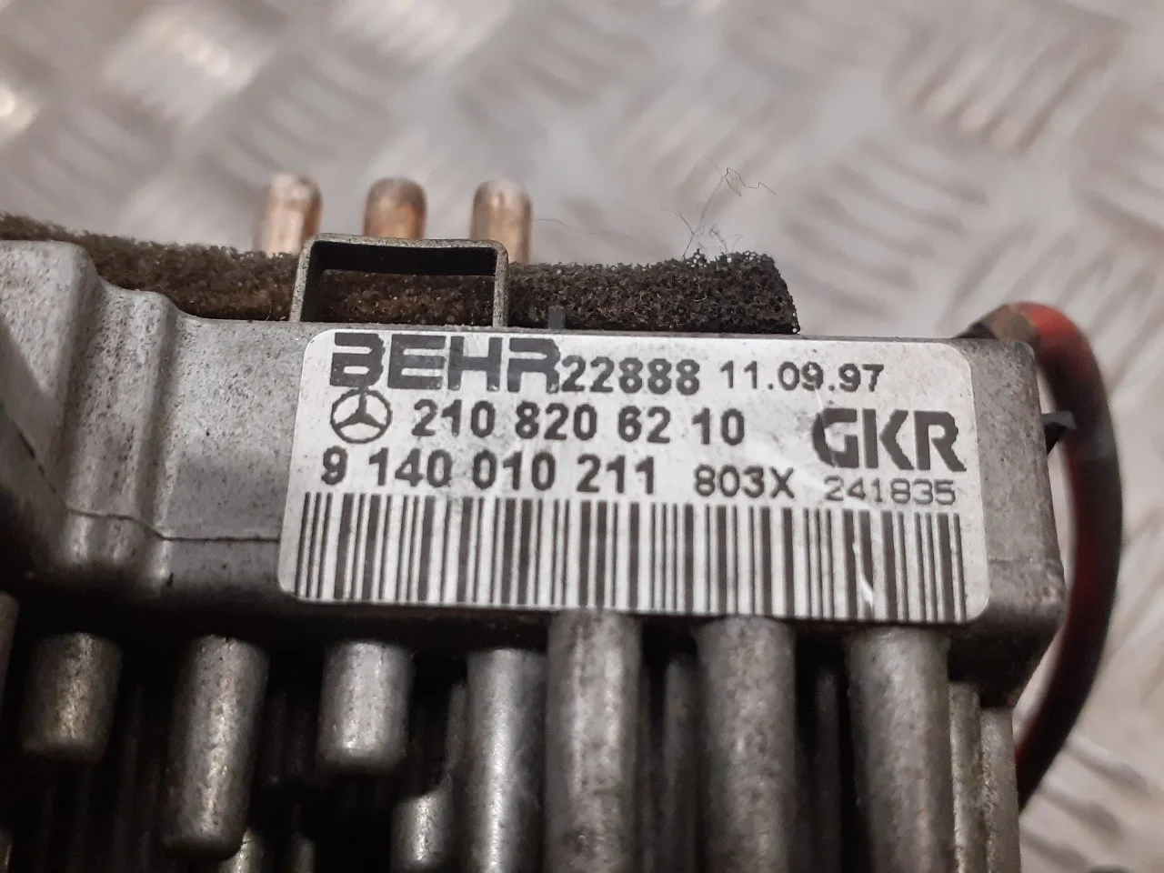 Motor Calefaccion para Mercedes-Benz Clase E (W210) Berlina Diesel