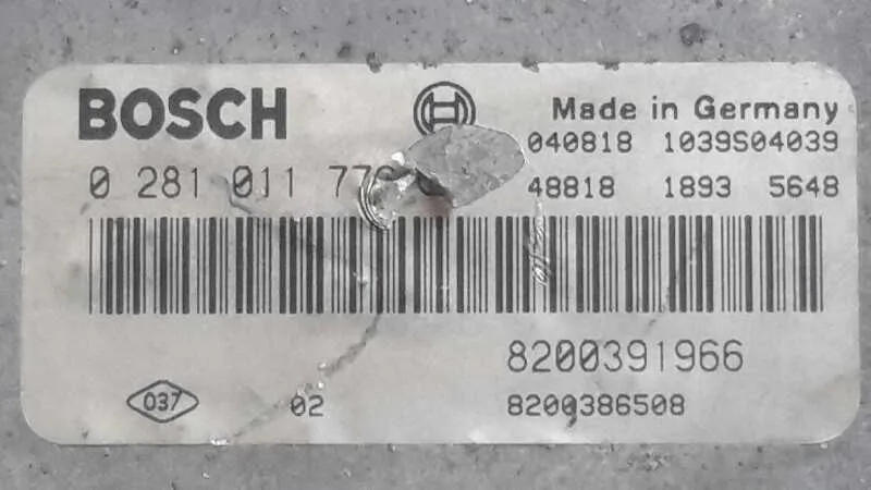 Centralita Motor Uce para Renault Scenic Ii
