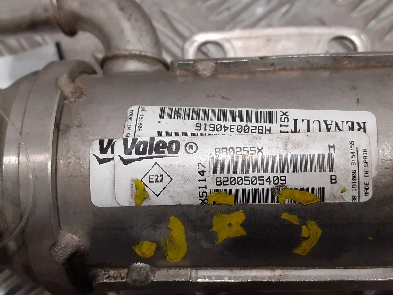 Enfriador Gases para Renault Espace Iv (Jk0)