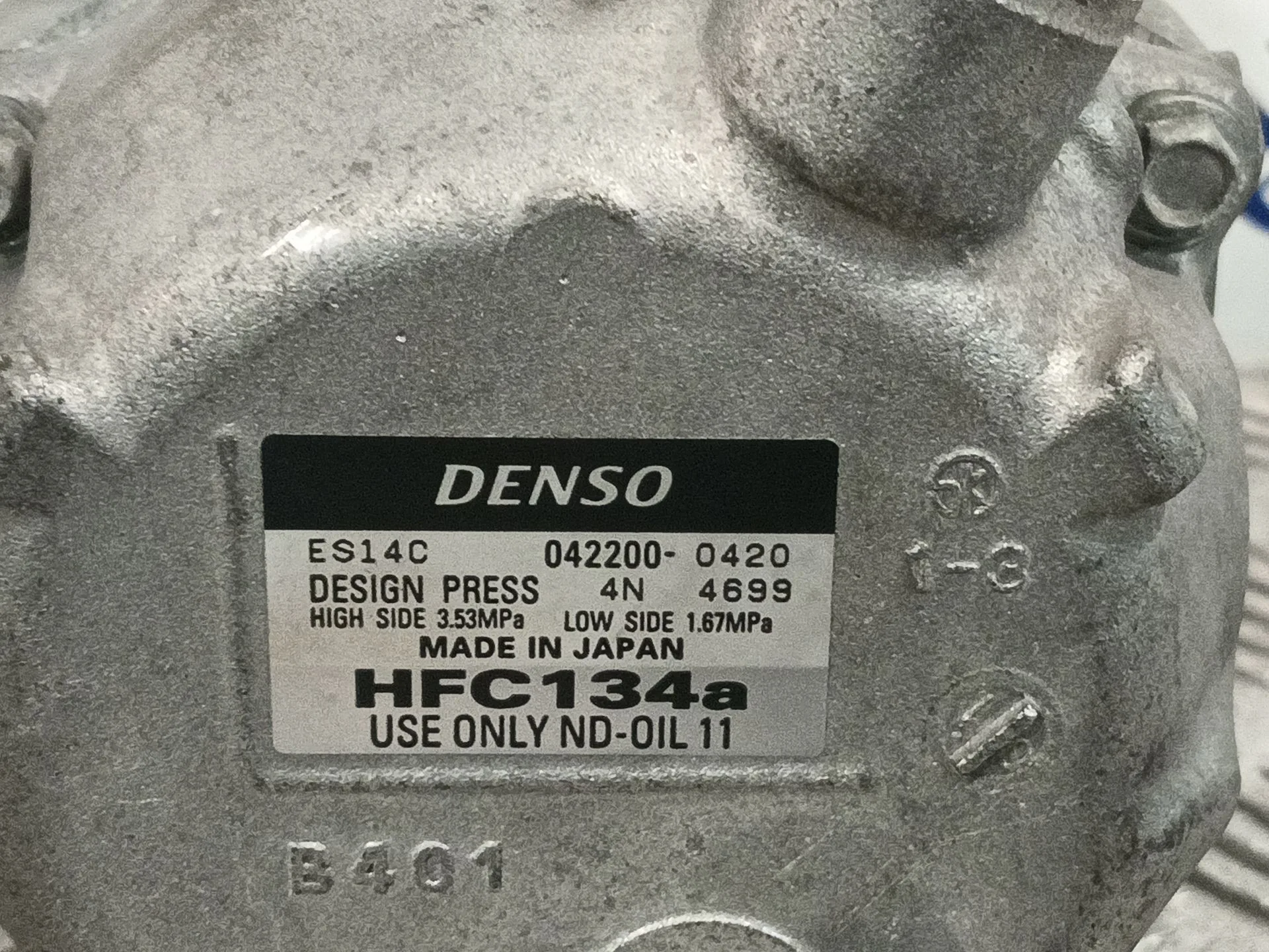 Compresor Aire Acondicionado para Toyota Auris