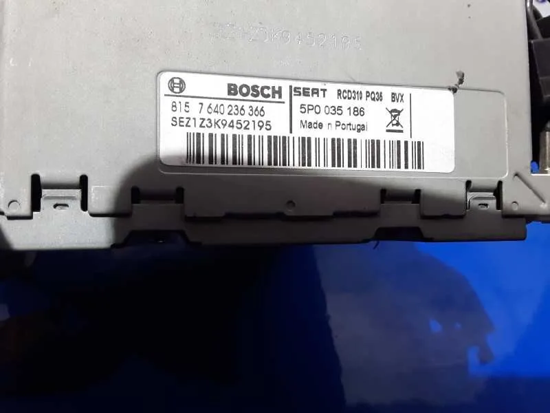 Sistema Audio / Radio Cd para Seat Leon (1P1)