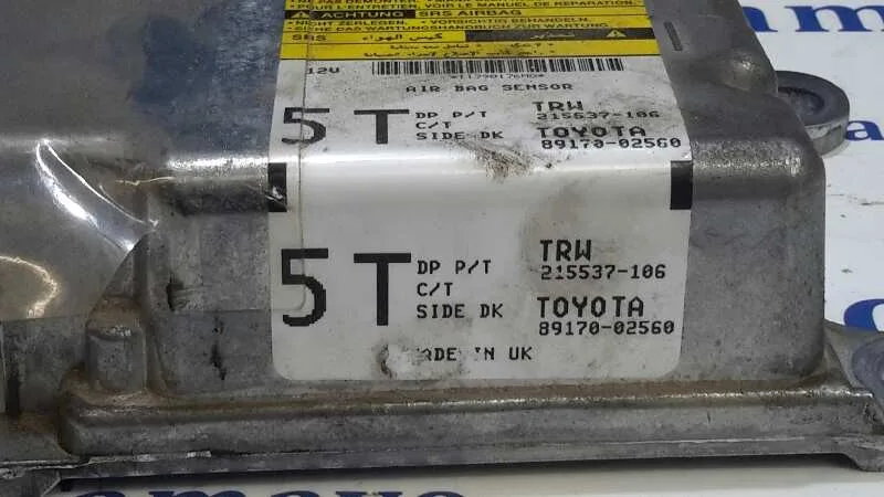 Centralita Airbag para Toyota Auris