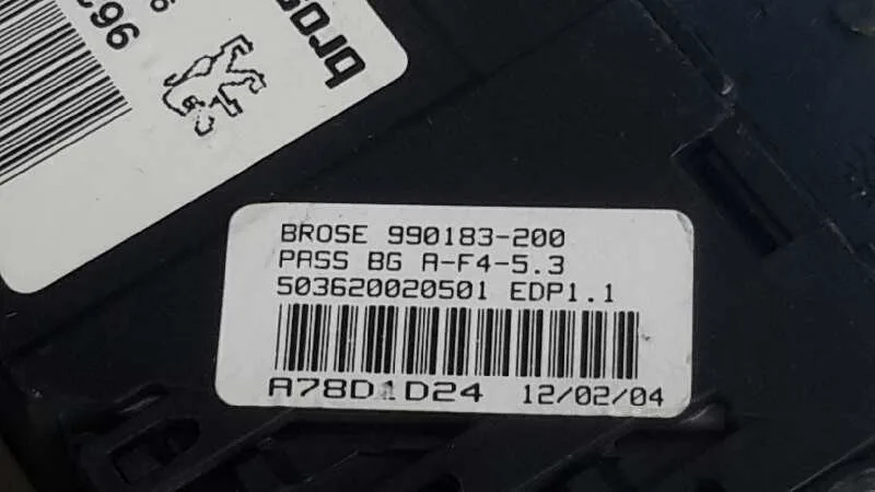 Elevalunas Delantero Derecho para Peugeot 307 Break / Sw (S1)