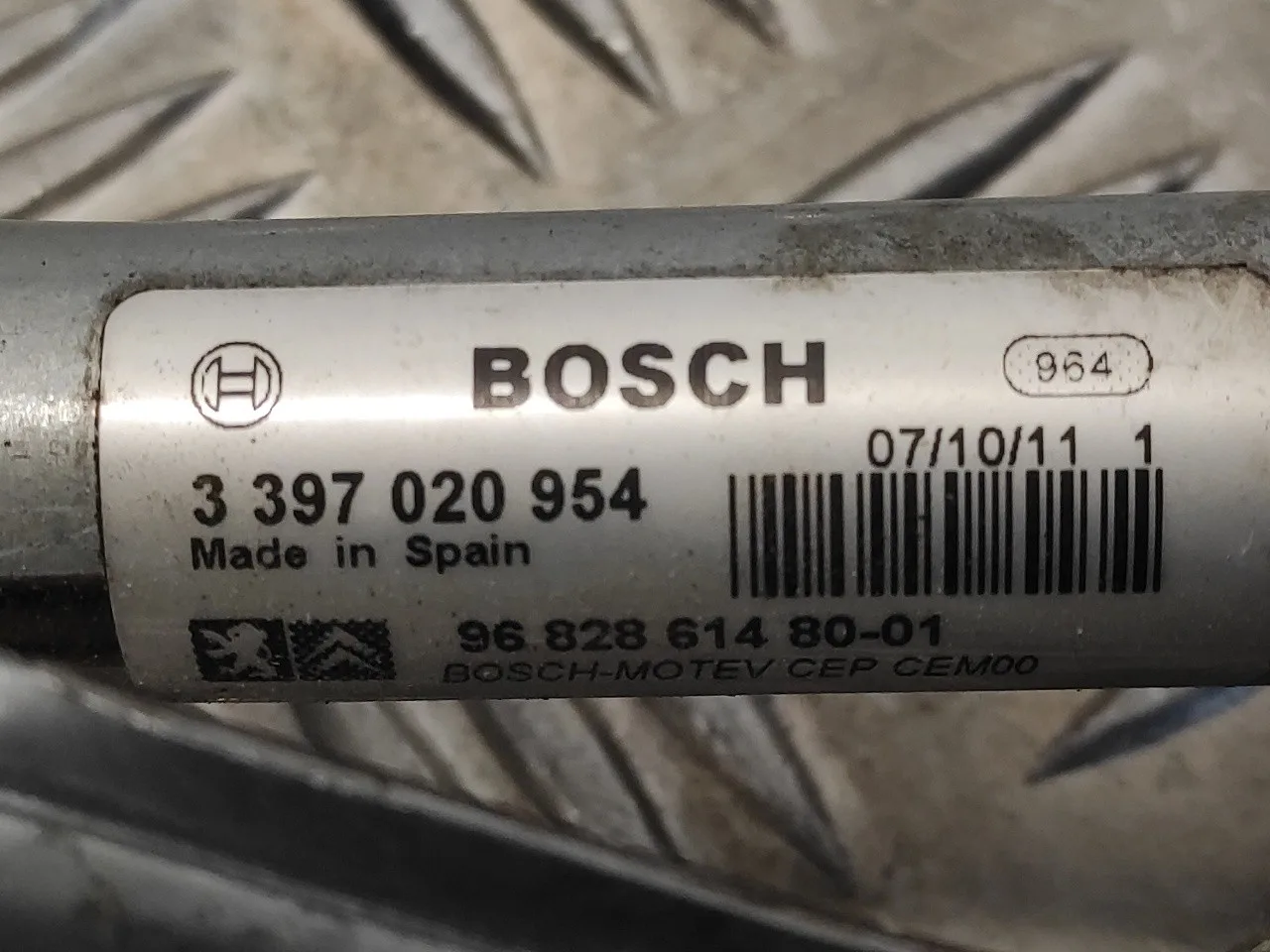 Motor Limpia Delantero para Citroën Berlingo