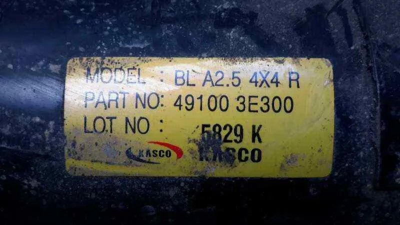 Transmision Central para Kia Sorento