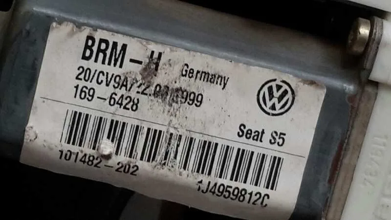 Elevalunas Trasero Derecho para Seat Toledo (1M2)