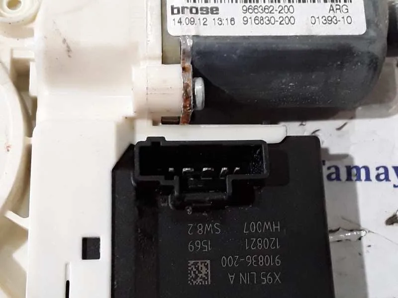 Motor Elevalunas Trasero Izquierdo para Renault Megane Iii Berlina 5 P