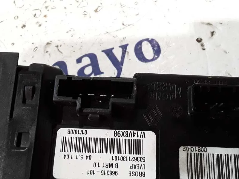 Motor Elevalunas Delantero Izquierdo para Renault Megane Iii Berlina 5 P