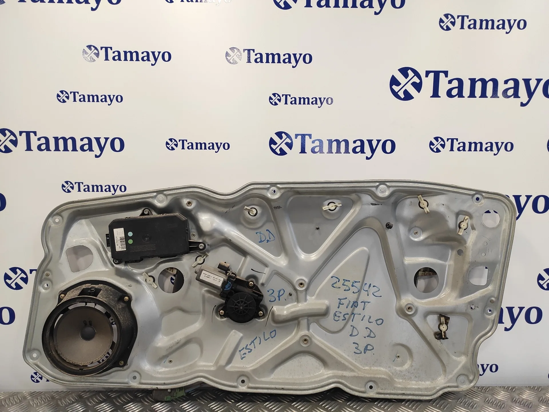 Elevalunas Delantero Derecho para Fiat Stilo (192)