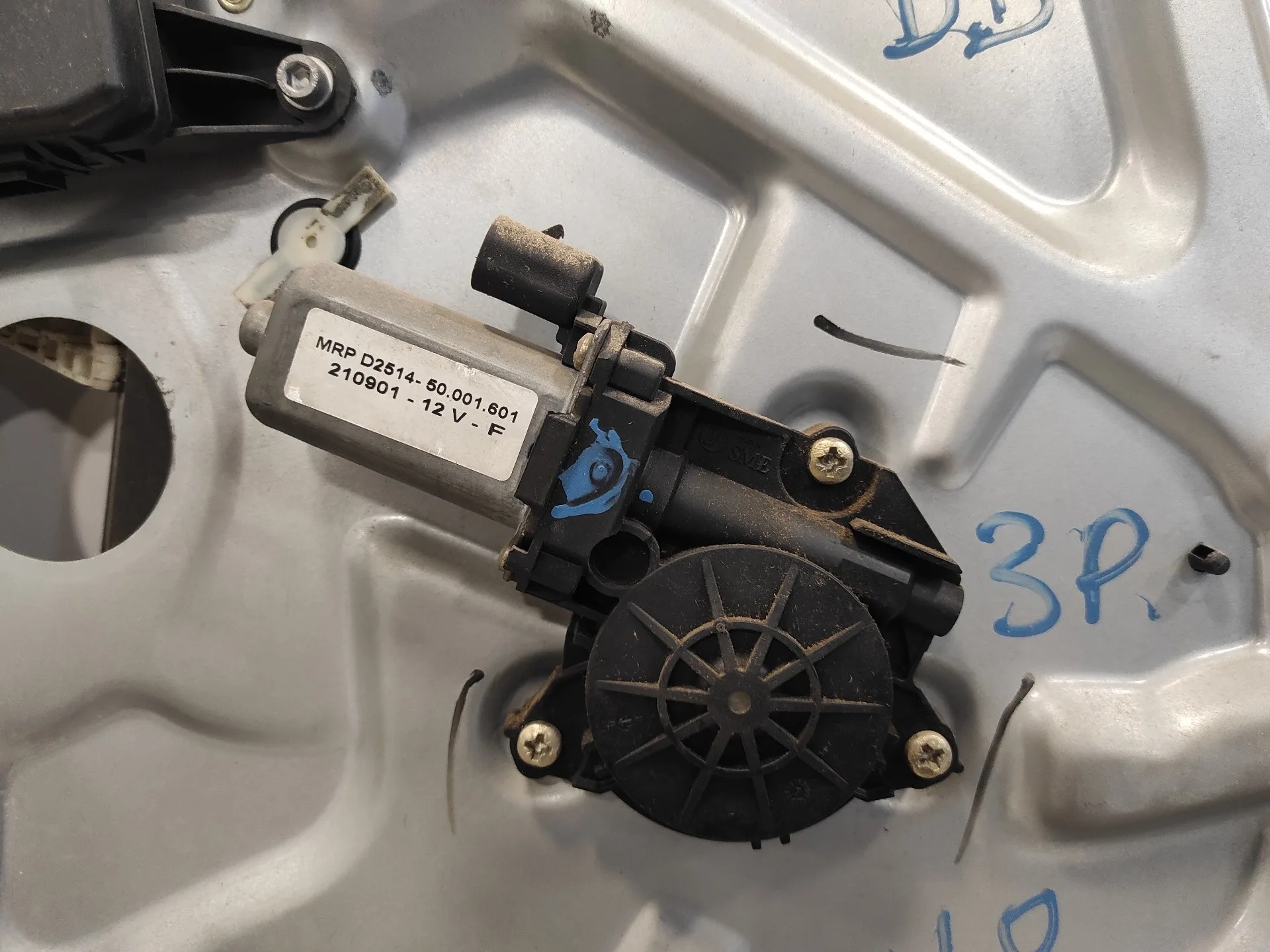 Elevalunas Delantero Derecho para Fiat Stilo (192)