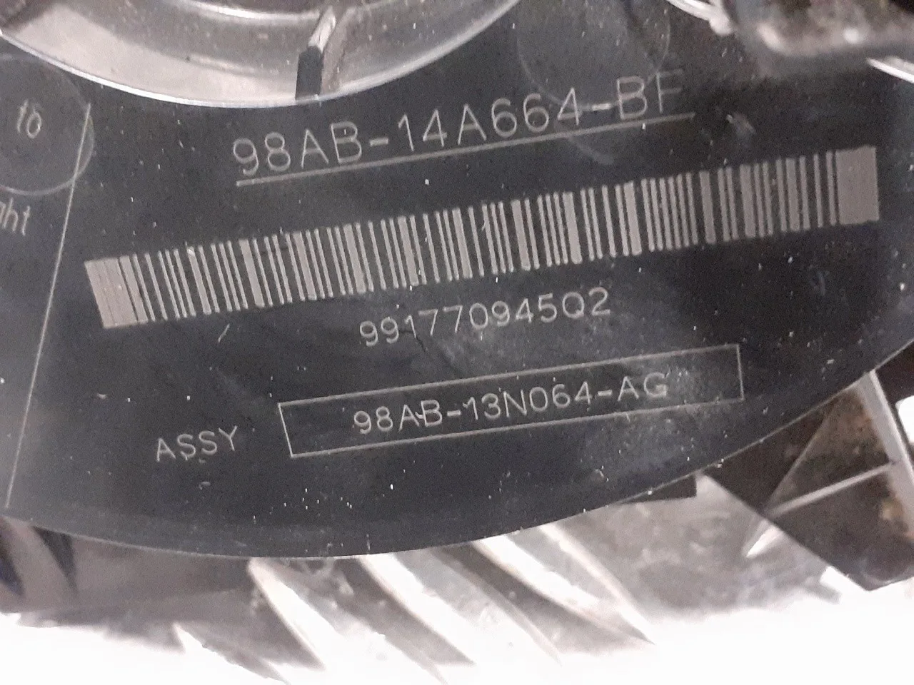 Anillo Airbag para Ford Focus Berlina (Cak)