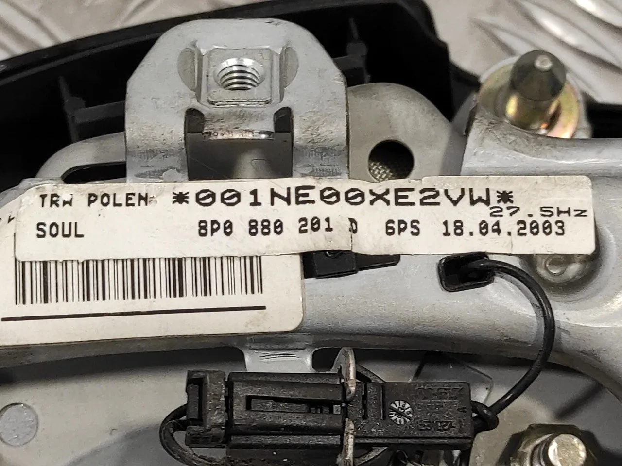 Airbag Delantero Izquierdo para Audi A3 Sportback (8P)