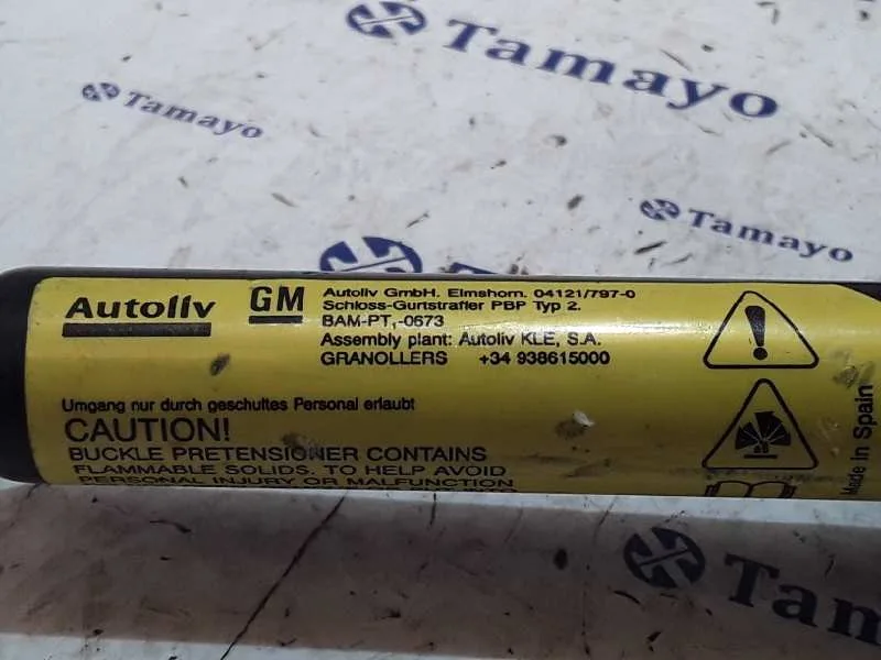 Pretensor Airbag Izquierdo para Opel Corsa C