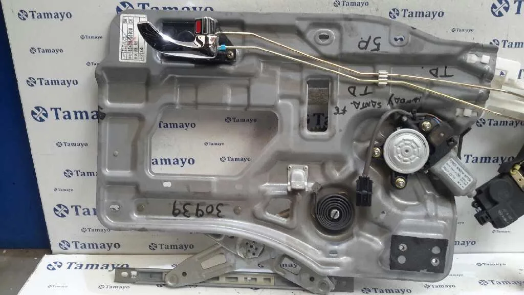 Elevalunas Trasero Derecho para Hyundai Santa Fe (Sm)
