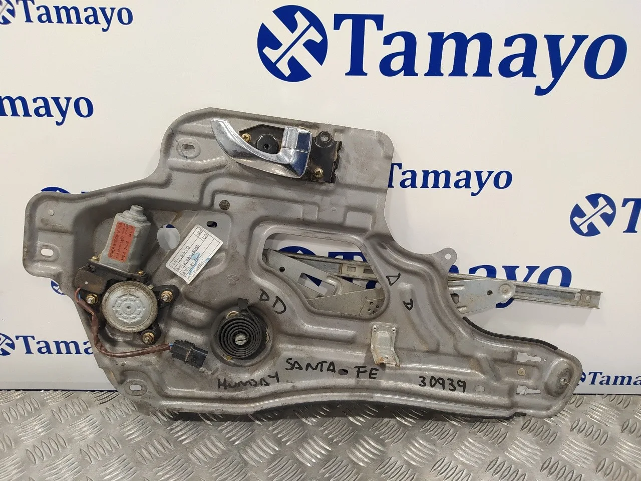Elevalunas Delantero Derecho para Hyundai Santa Fe (Sm)