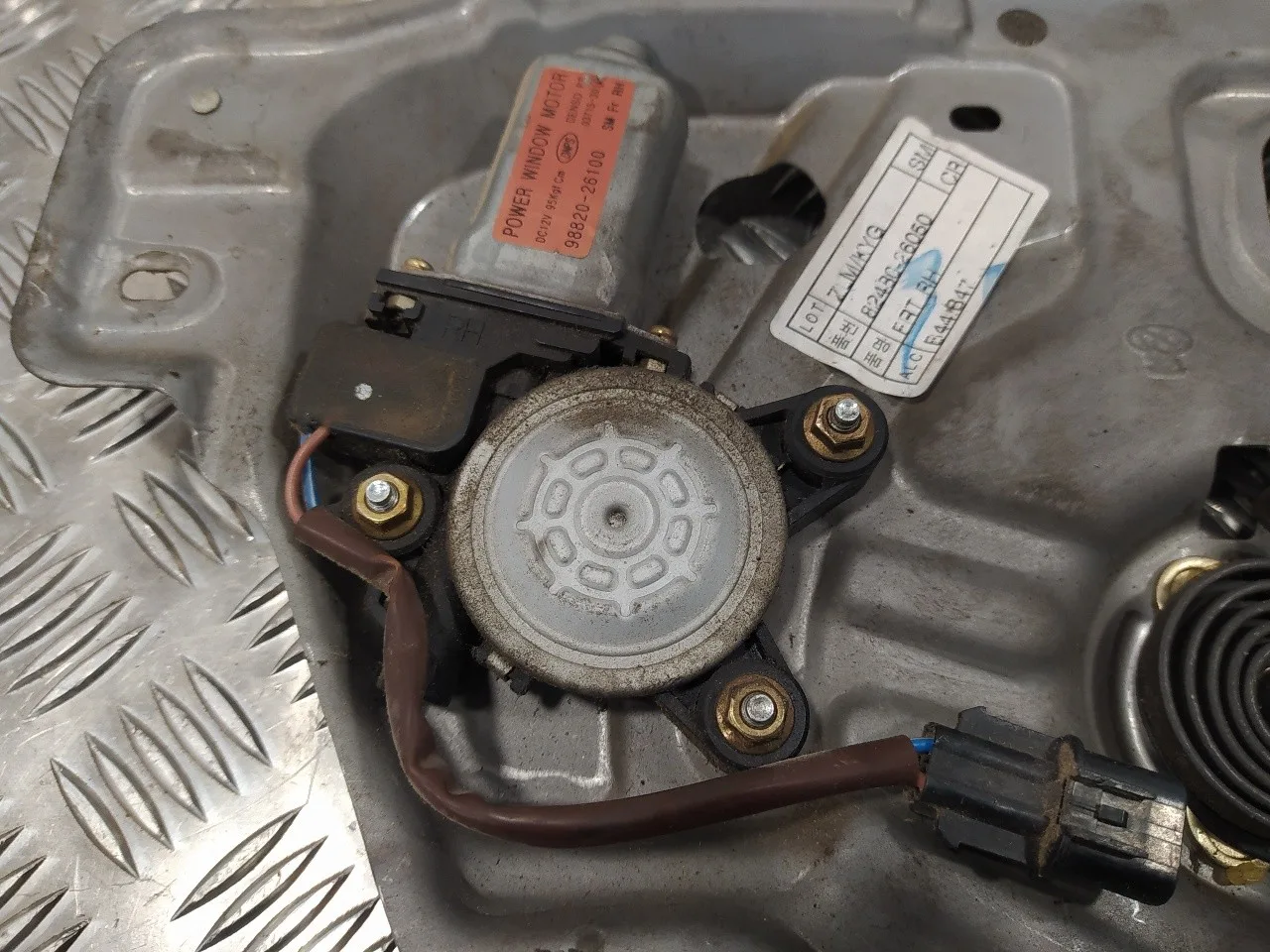Elevalunas Delantero Derecho para Hyundai Santa Fe (Sm)