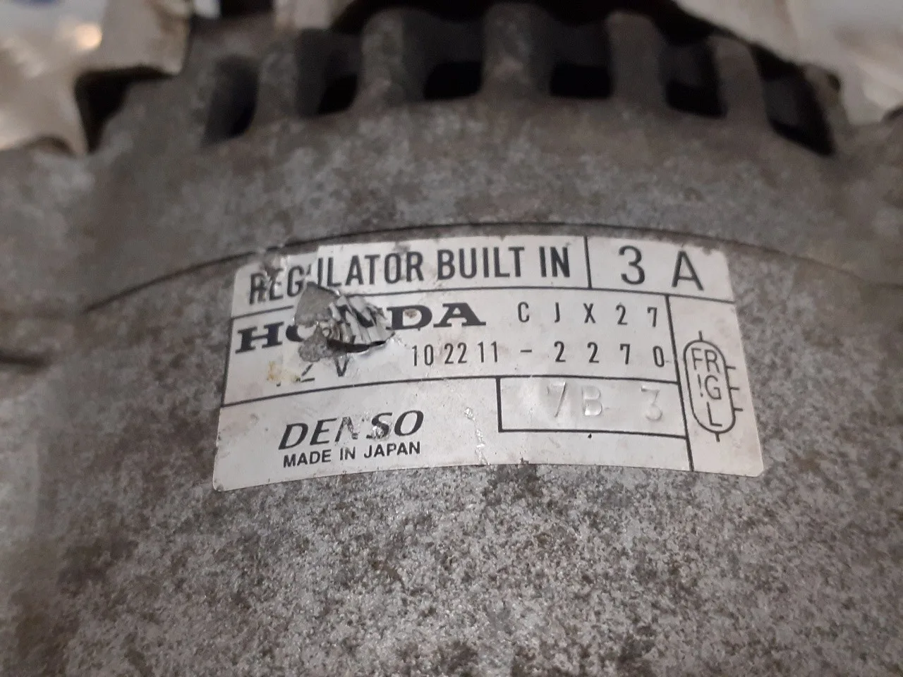 Alternador para Honda Hr-V (Gh)