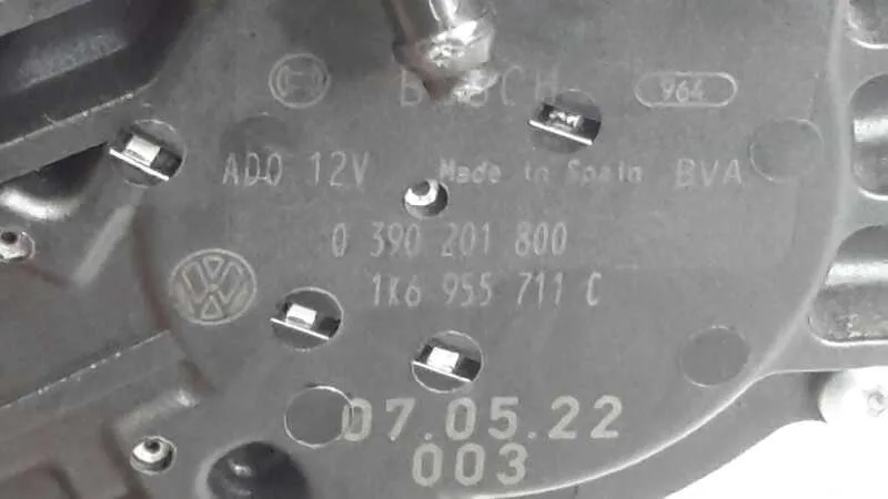 Motor Limpia Trasero para Volkswagen Golf V Berlina (1K1)