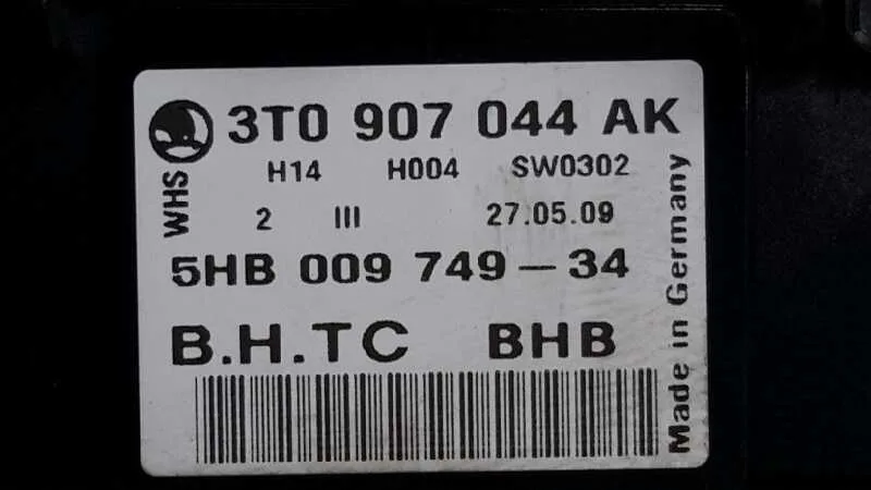 Mando Calefaccion / Aire Acondicionado para Skoda Octavia Berlina (1Z3)