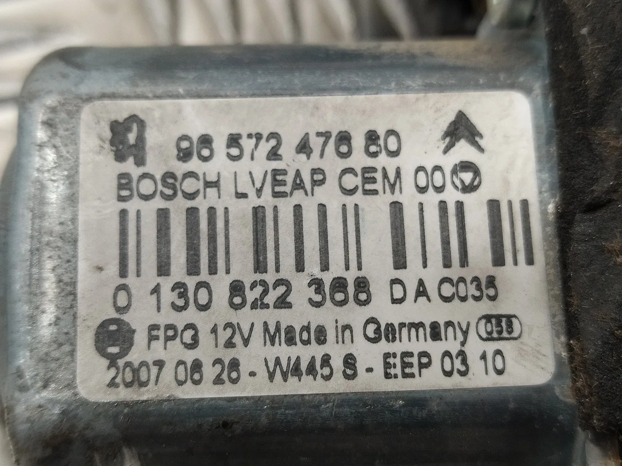 Elevalunas Delantero Izquierdo para Peugeot 308