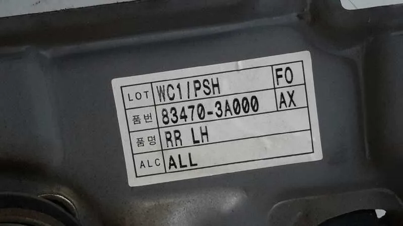 Motor Elevalunas Trasero Izquierdo para Hyundai Trajet (Fo)