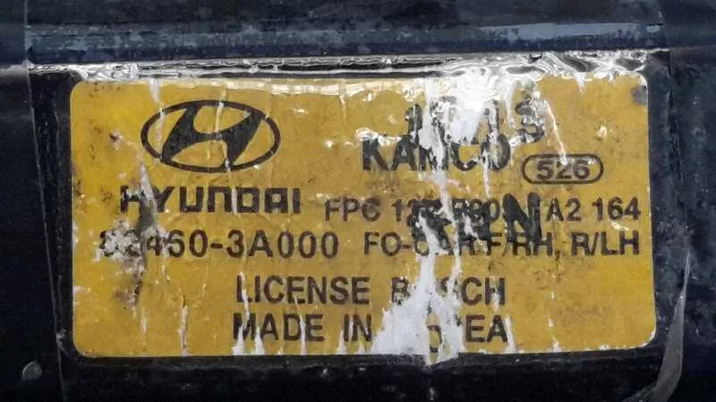 Motor Elevalunas Trasero Izquierdo para Hyundai Trajet (Fo)