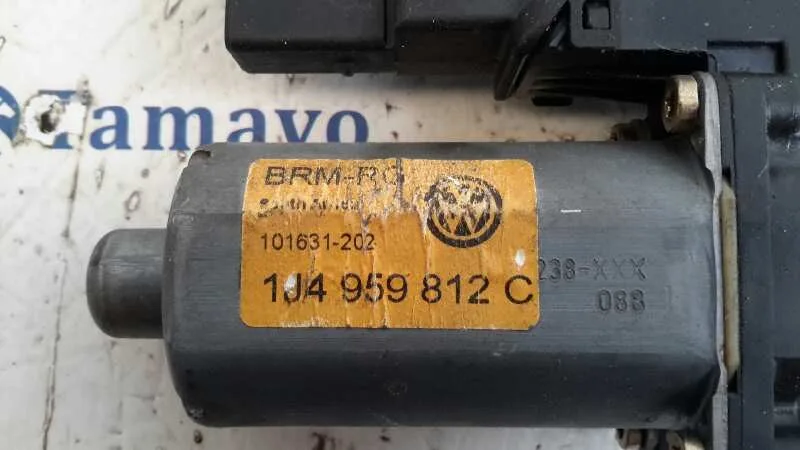 Motor Elevalunas Trasero Derecho para Volkswagen Bora Berlina (1J2)
