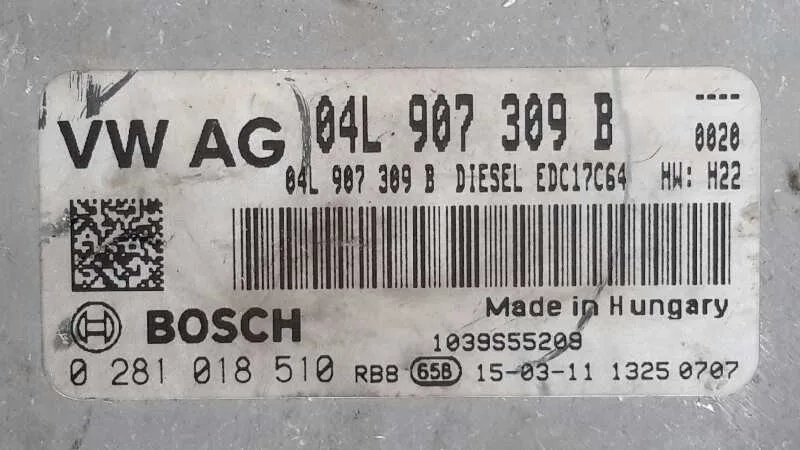 Centralita Motor Uce para Volkswagen Golf Vii Lim. (5G1)