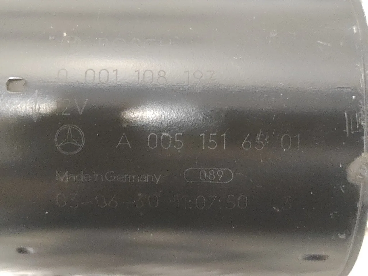 Motor Arranque para Mercedes-Benz Clase E (W211) Berlina
