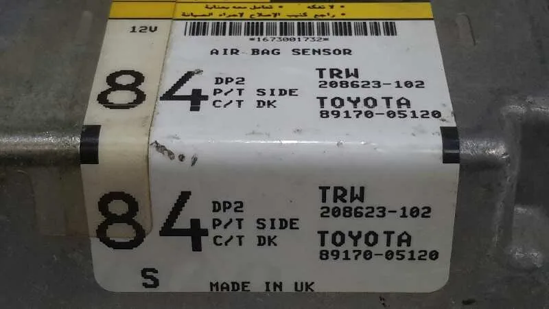 Centralita Airbag para Toyota Avensis Berlina (T25)
