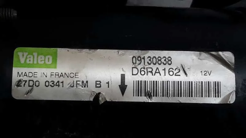 Motor Arranque para Opel Agila