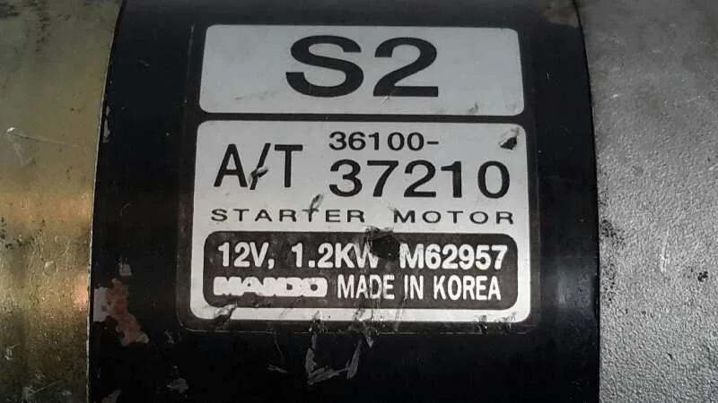 Motor Arranque para Hyundai Santa Fe (Sm)