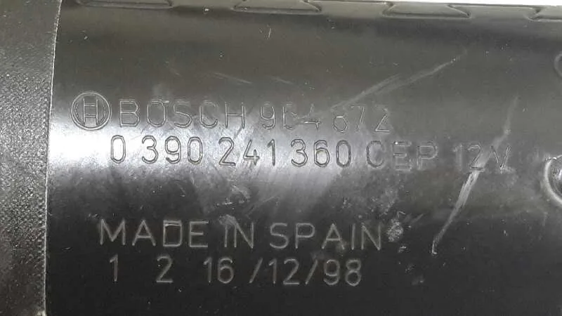 Motor Limpia Delantero para Peugeot 206 Berlina