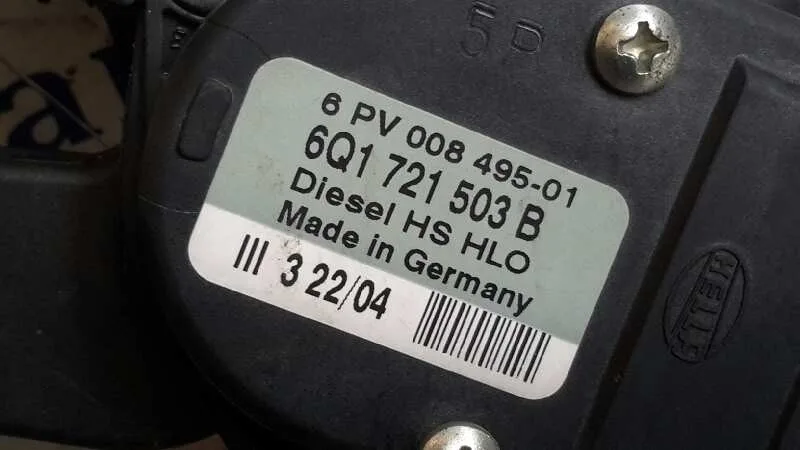 Potenciometro Acelerador para Seat Ibiza (6L1)