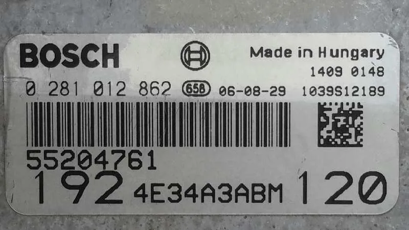 Centralita Motor Uce para Fiat Stilo (192)