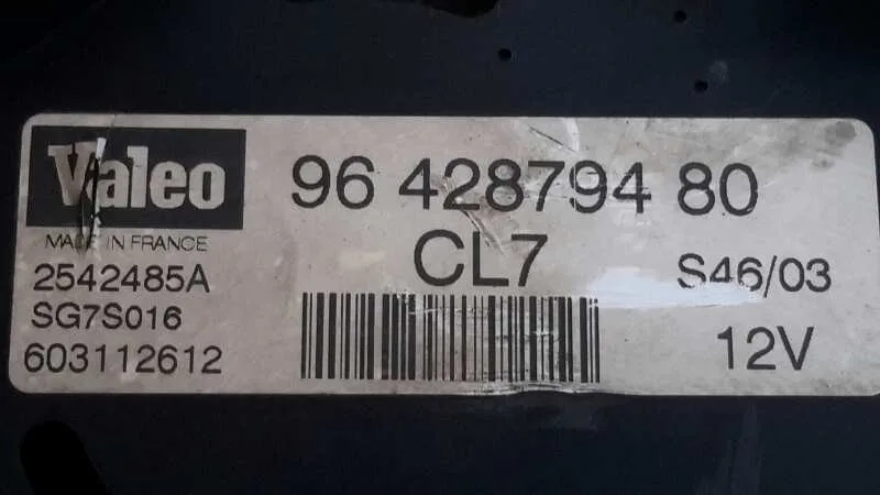 Alternador para Citroën C3