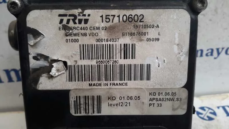 Abs para Peugeot 407