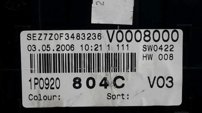 Cuadro Instrumentos para Seat Leon (1P1)
