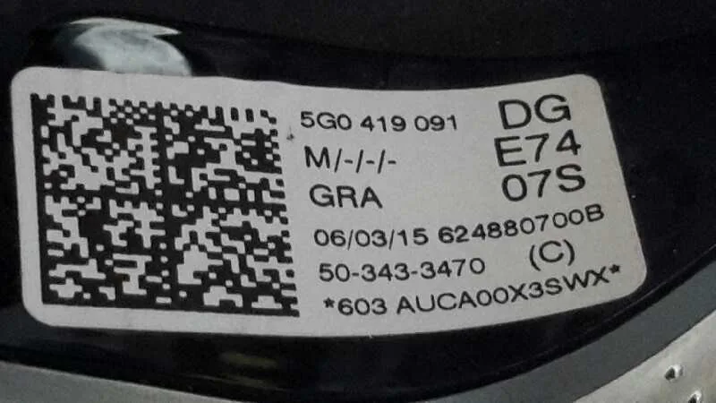 Columna Direccion para Volkswagen Golf Vii Lim. (5G1)