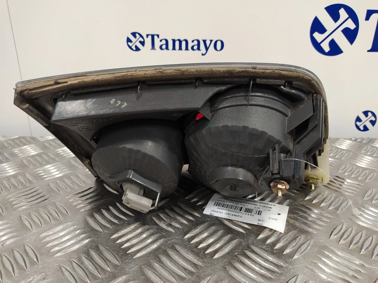 Piloto Trasero Derecho Porton para Mazda 6 Berlina (Gg)