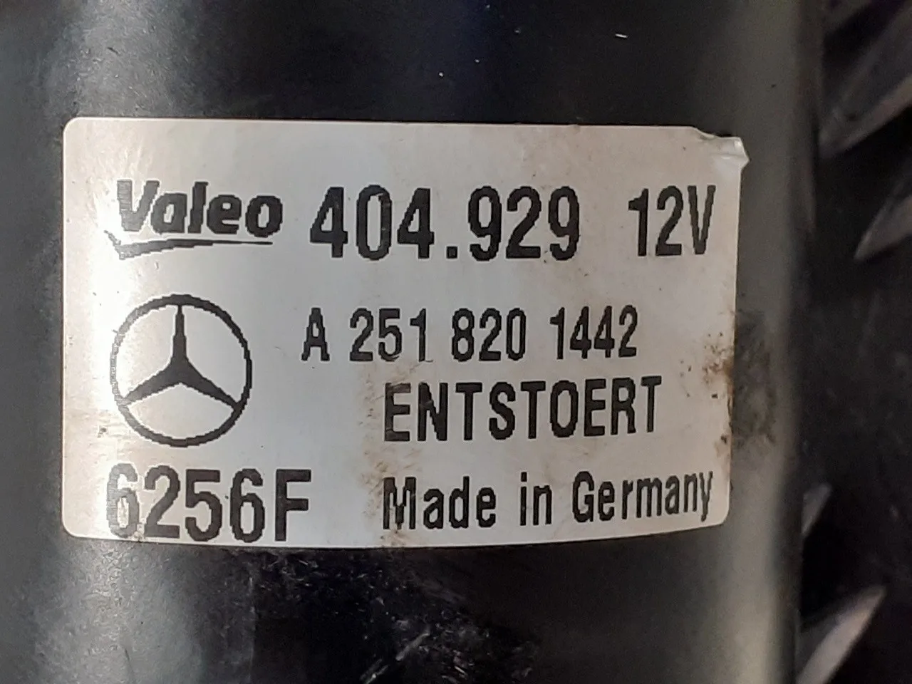Motor Limpia Delantero para Mercedes-Benz Clase R (W251)